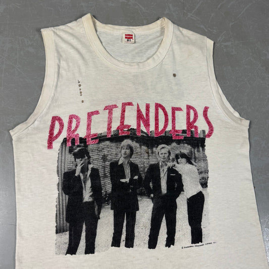 1981 Pretenders USA Tour Cutoff Tee