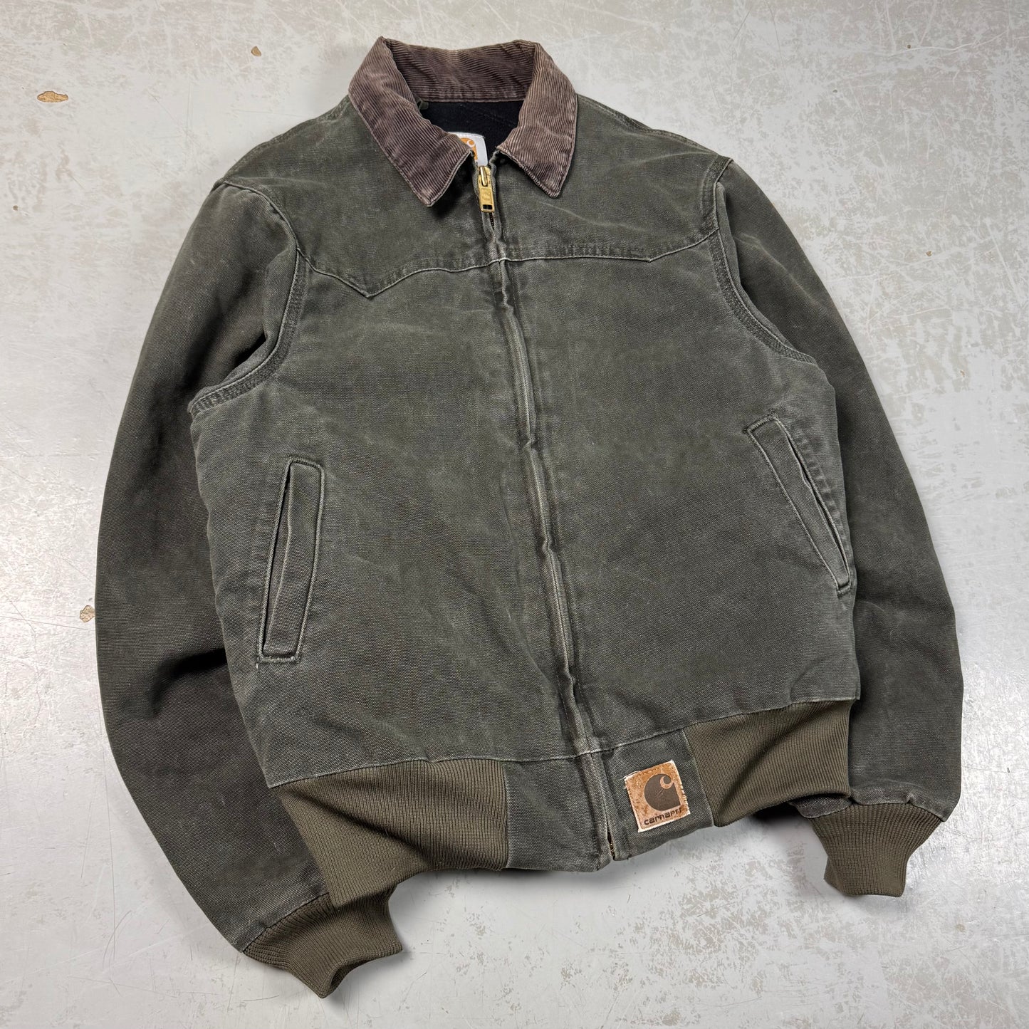 ‘00 Carhartt Santa Fe “Drab” Work Jacket