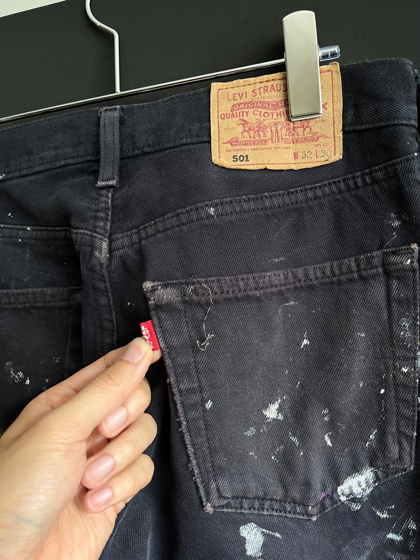 90s Levi’s 501 Painter Denim (32W)