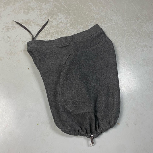 Hussein Chalayan Curved Seam, Reverse Pocket Fleece Shorts image 1