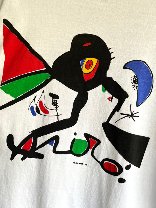 1997 Joan Miro Surrealist Art Tee (M/L)