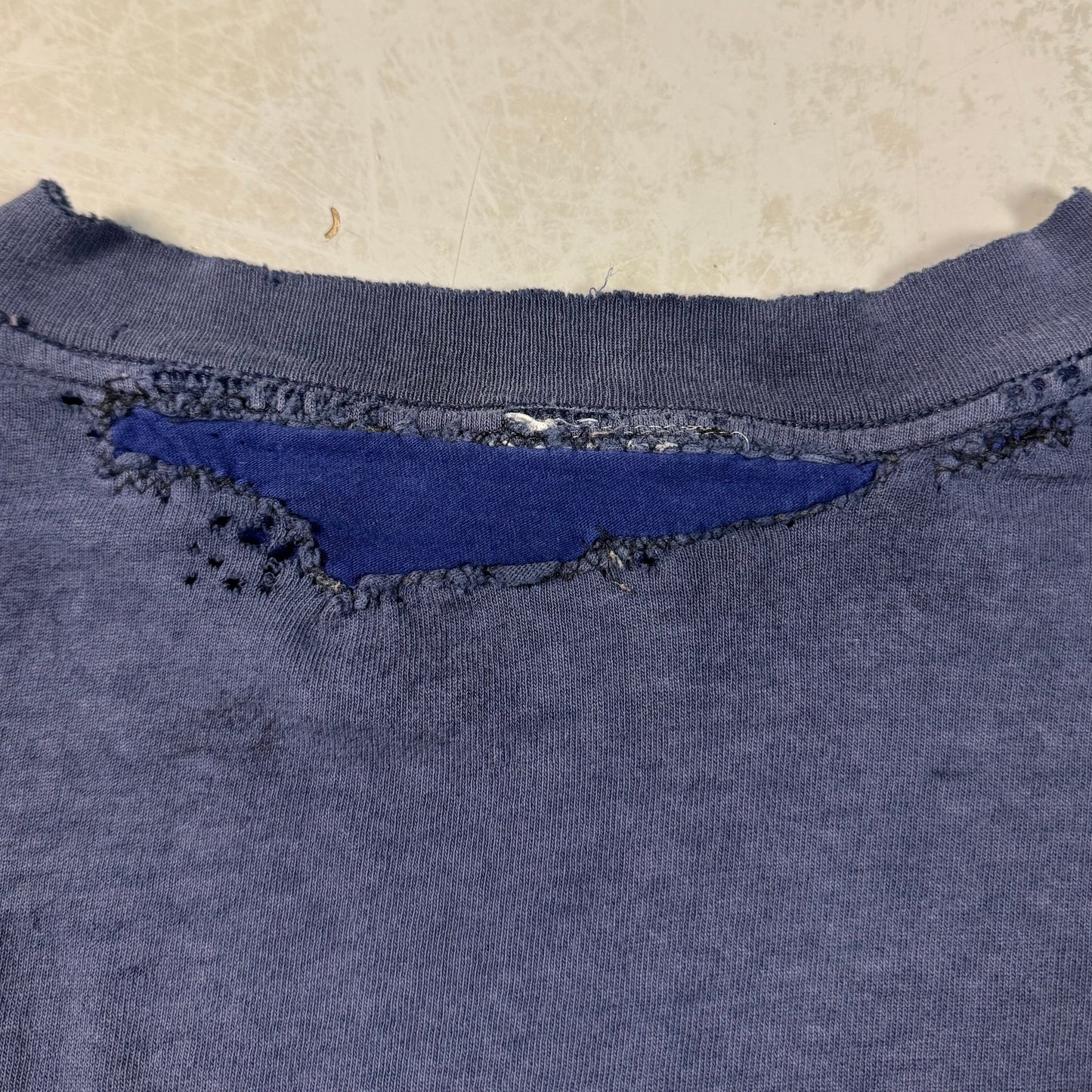 90s Birdhouse Steve Berra “Drunken Bunny” Distressed & Repaired Skate Tee