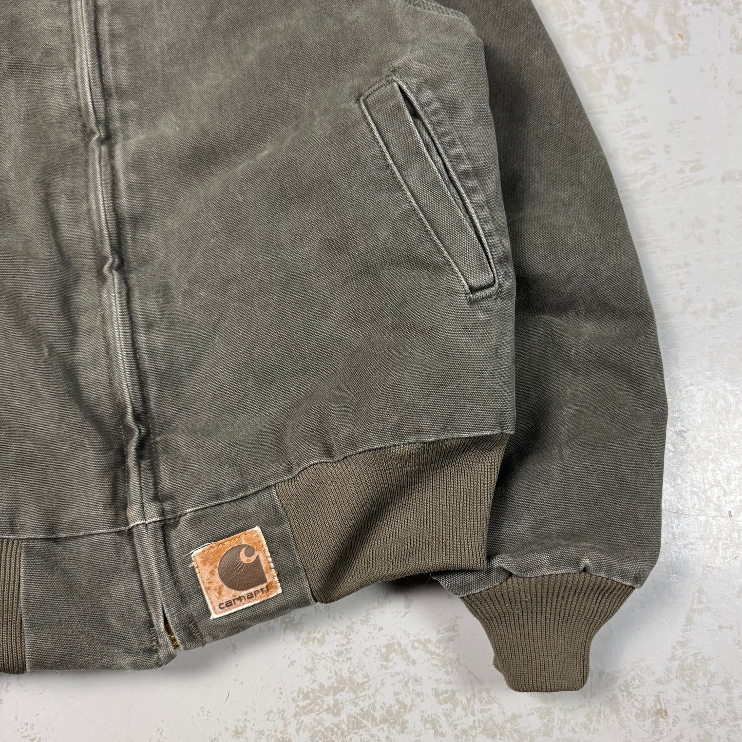 ‘00 Carhartt Santa Fe “Drab” Work Jacket