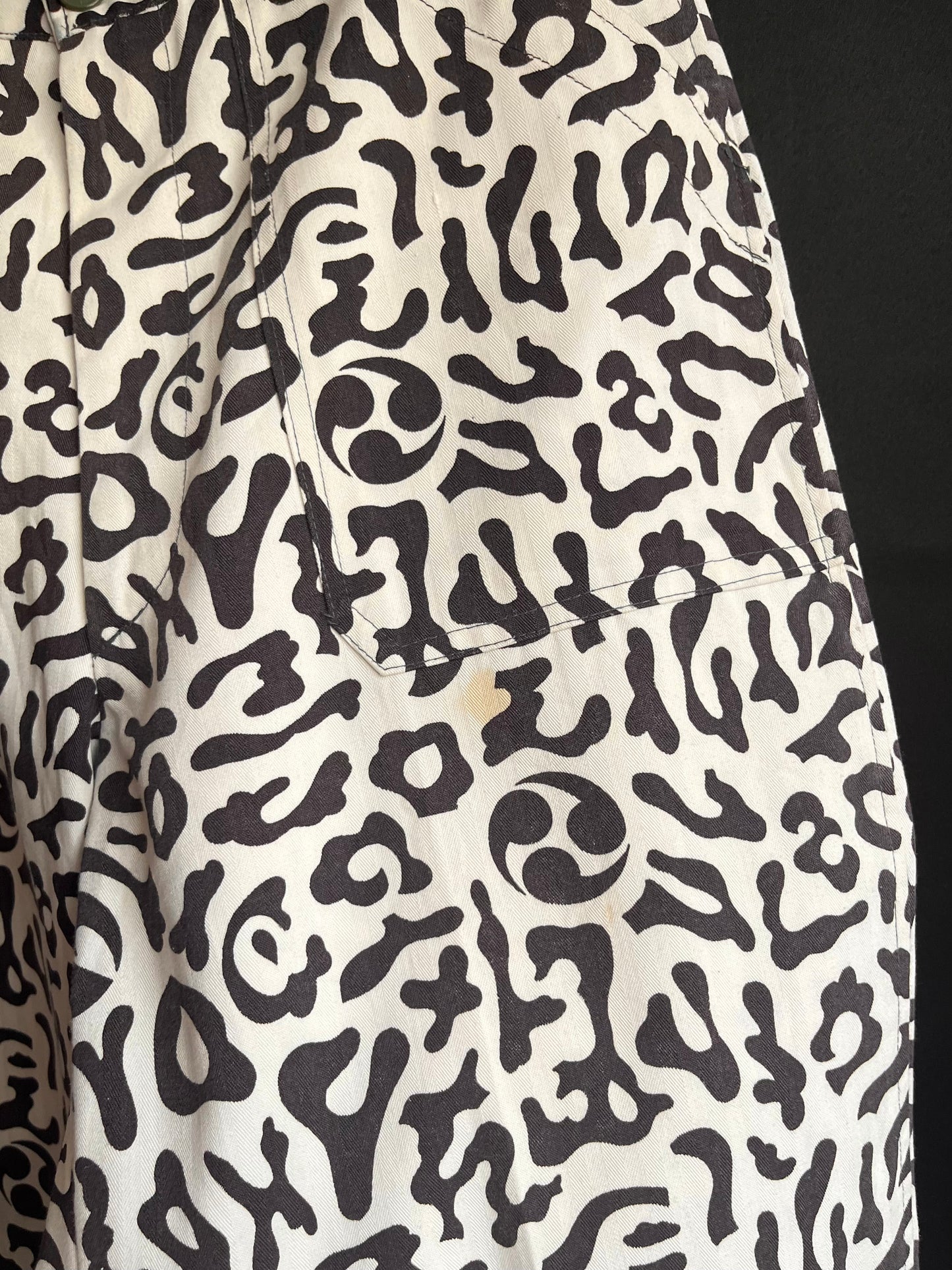 60/70s South Korean Winter Camo Fatigue Pants (29W)