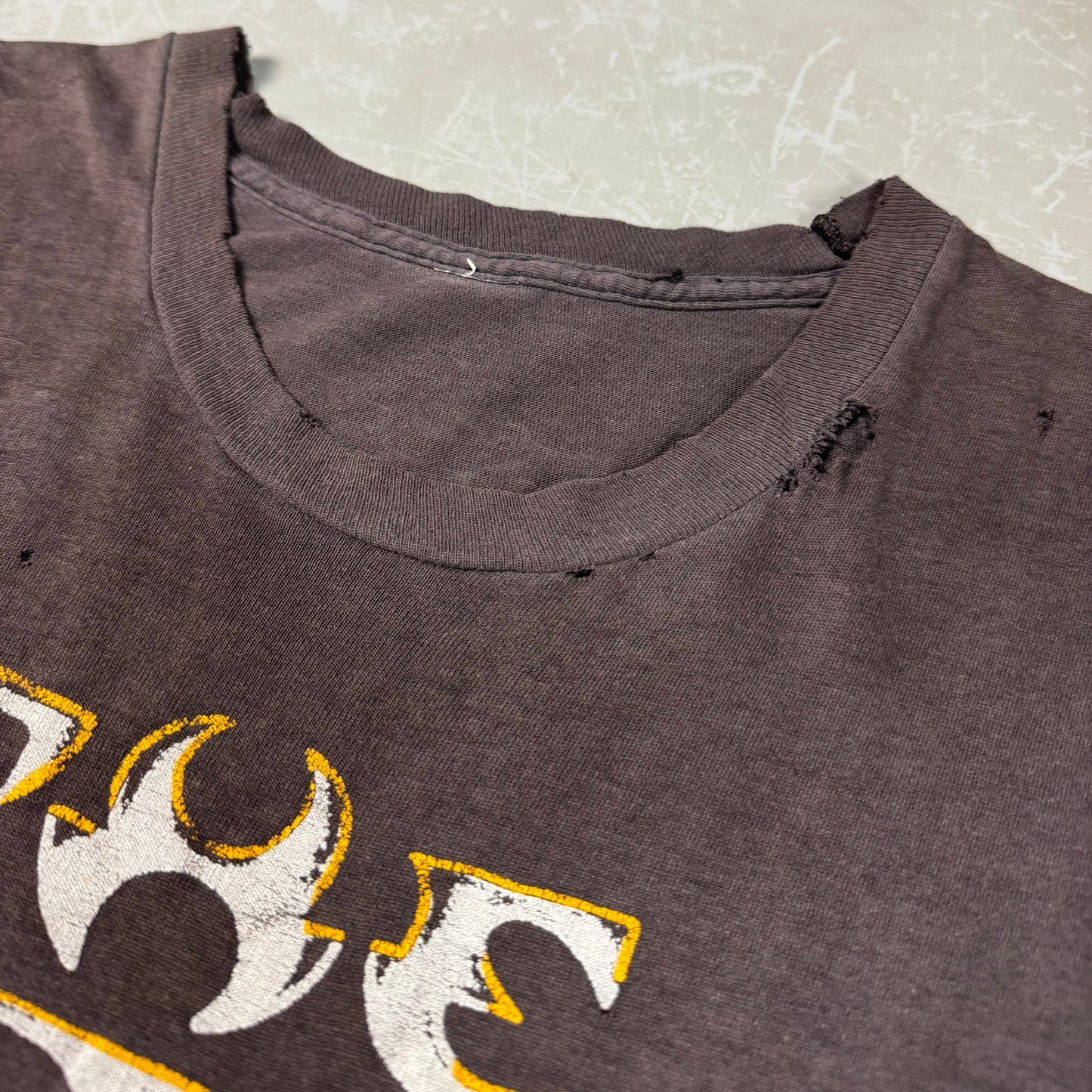 80s The Cult “Electric” Distressed Cutoff Tee