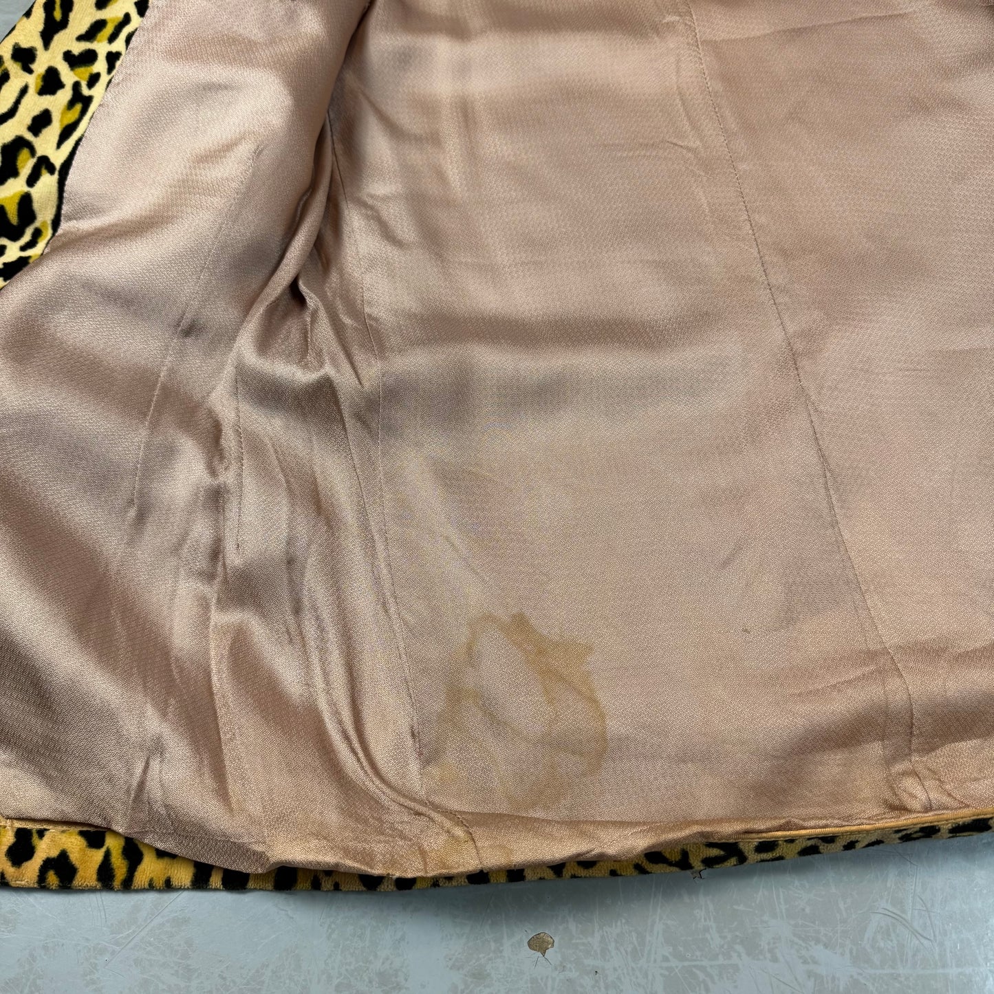 60s Leopard Print Blazer
