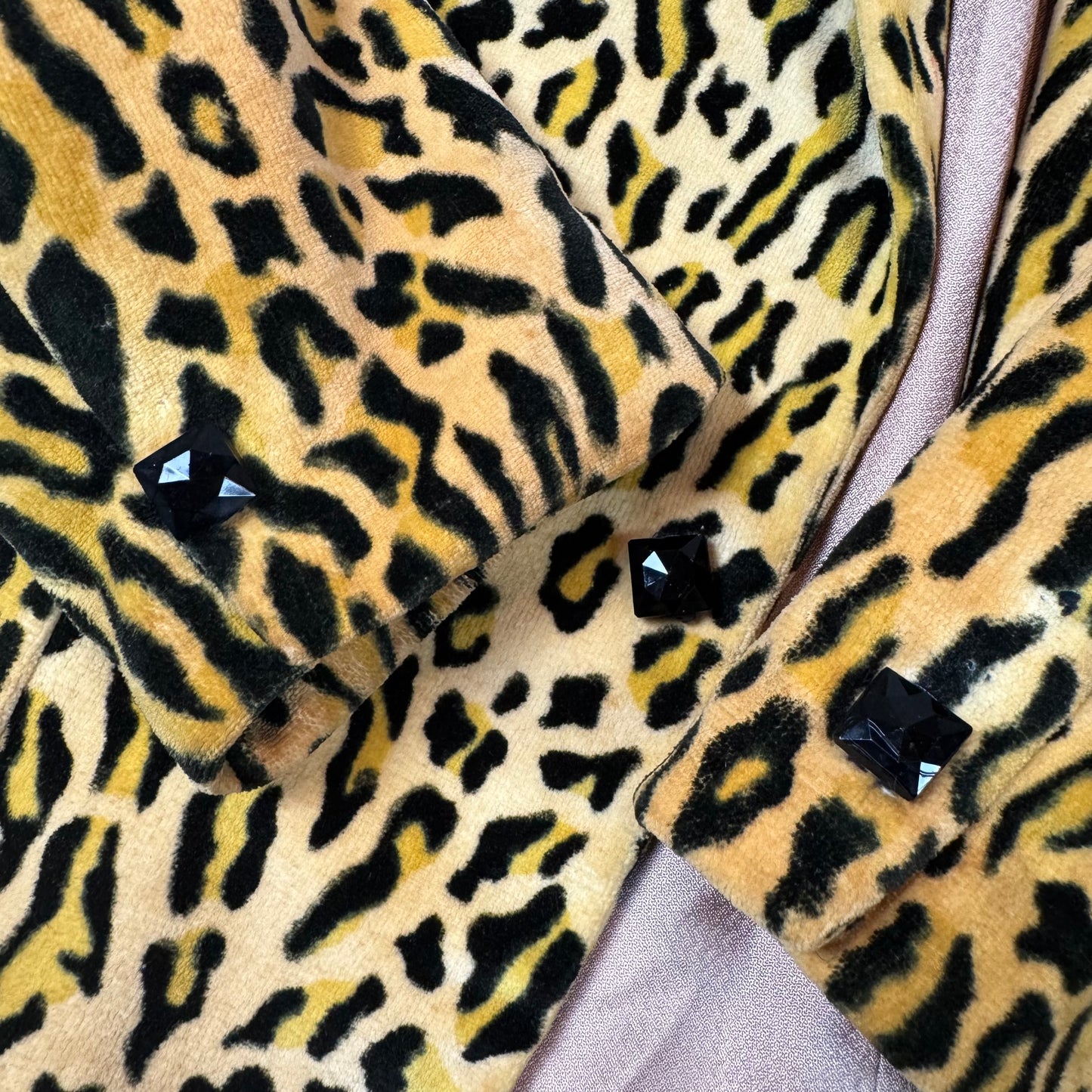 60s Leopard Print Blazer