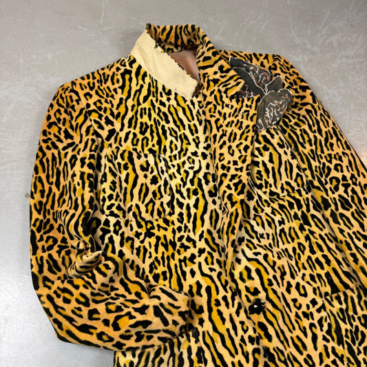 60s Leopard Print Blazer