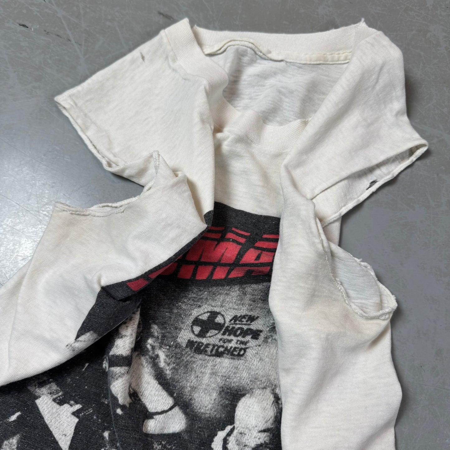 80s The Plasmatics Cutoff Tee