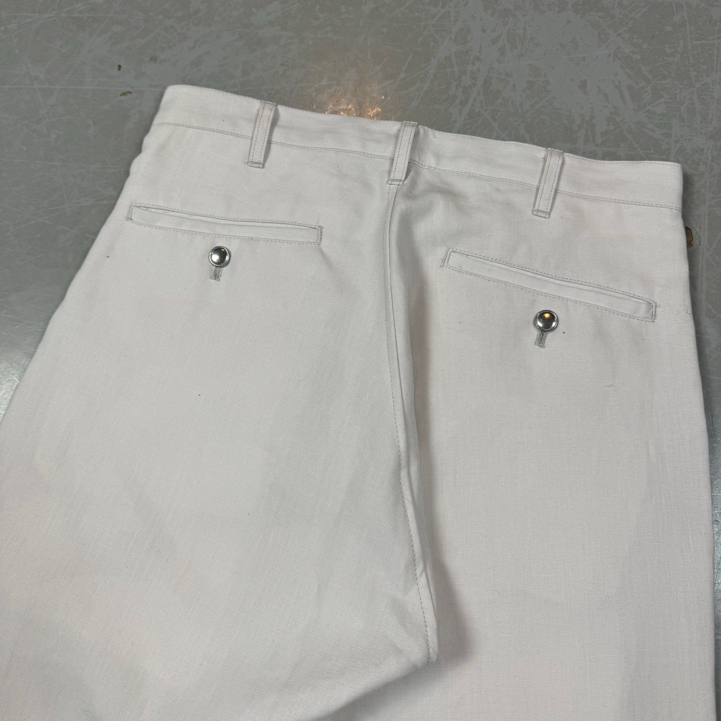 NWT Sulvam Linen Bondage Pants (30W x 33W) image 4