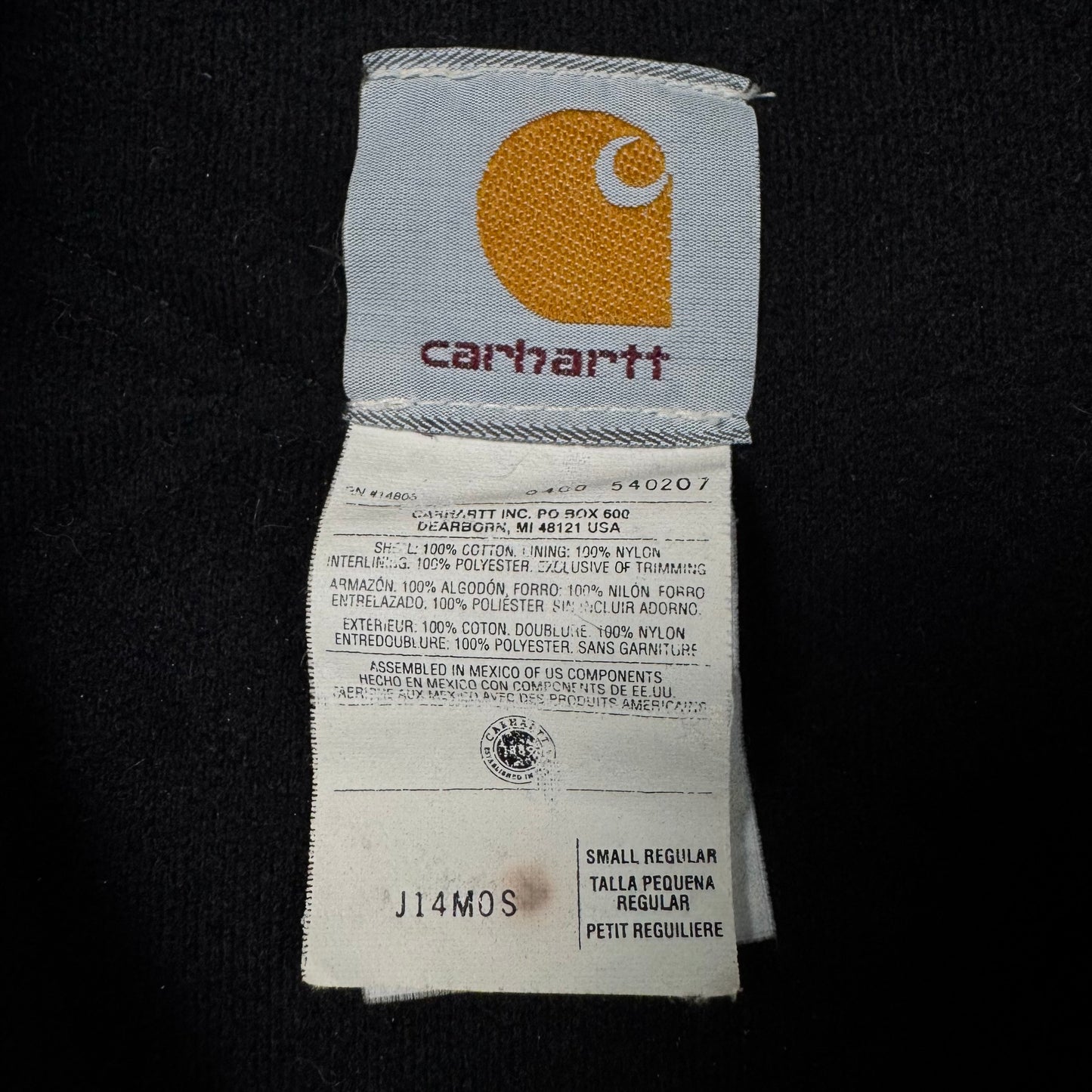 ‘00 Carhartt Santa Fe “Drab” Work Jacket