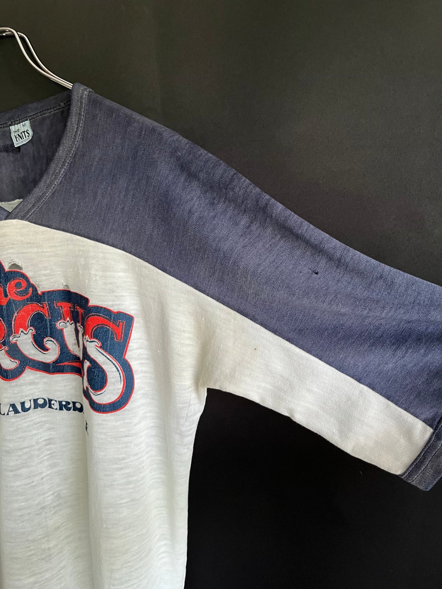 70s/80s Sheer “The Circus” Jersey Tee