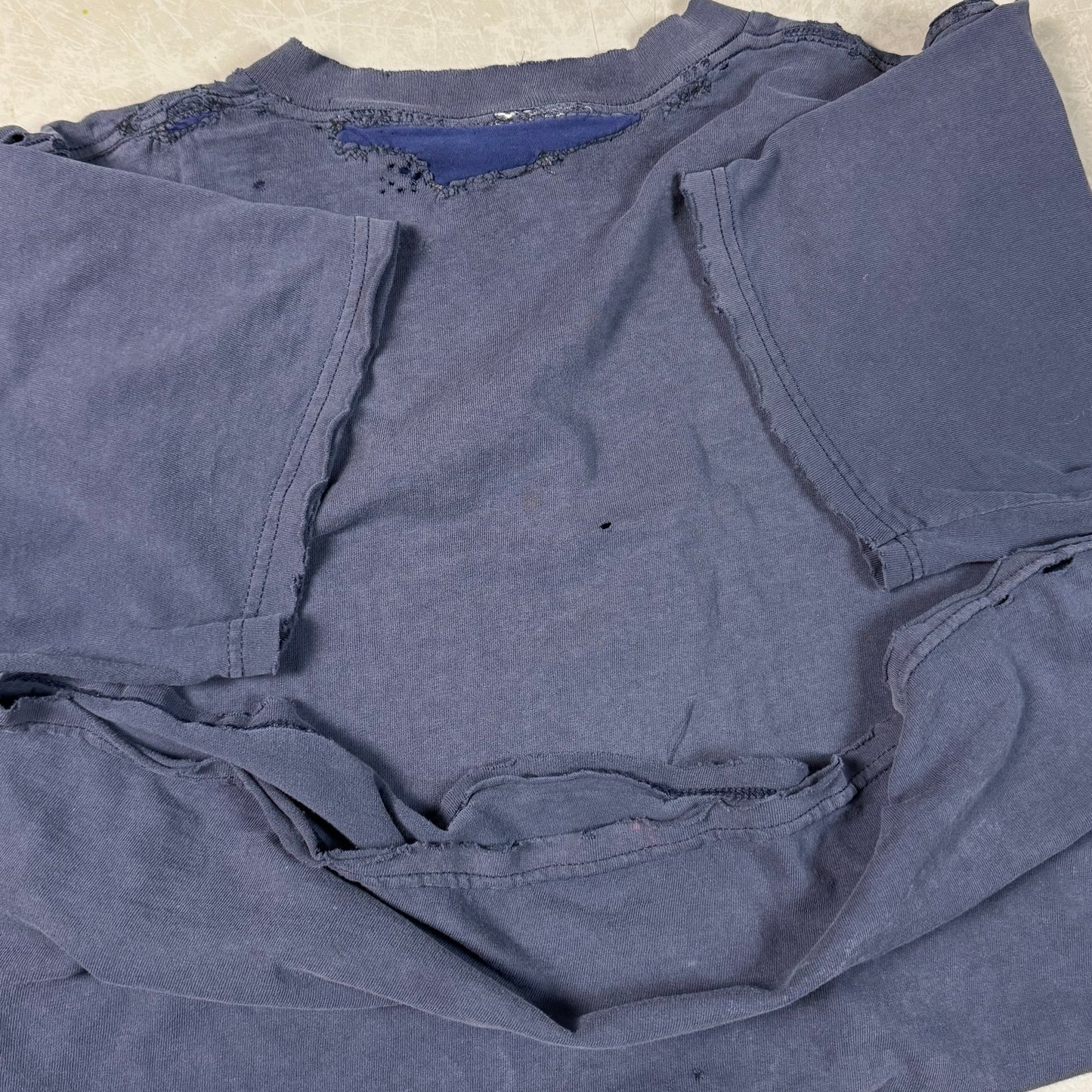 90s Birdhouse Steve Berra “Drunken Bunny” Distressed & Repaired Skate Tee