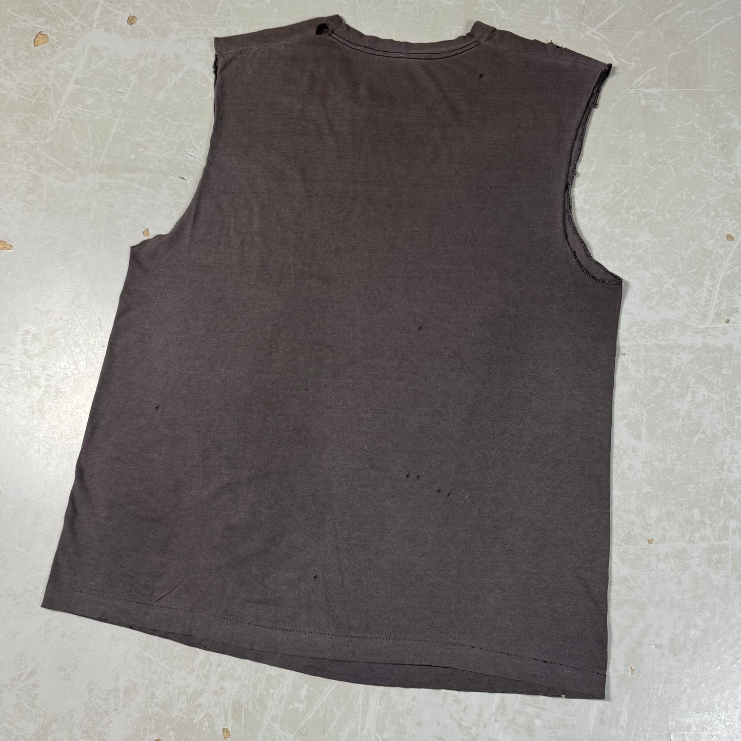 80s The Cult “Electric” Distressed Cutoff Tee