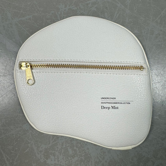 S/S 2024 Undercover “Deep Mist” Faux Leather Skull Pouch image 1