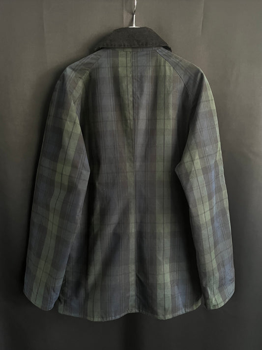John Partridge Waxed Plaid Hunting Jacket
