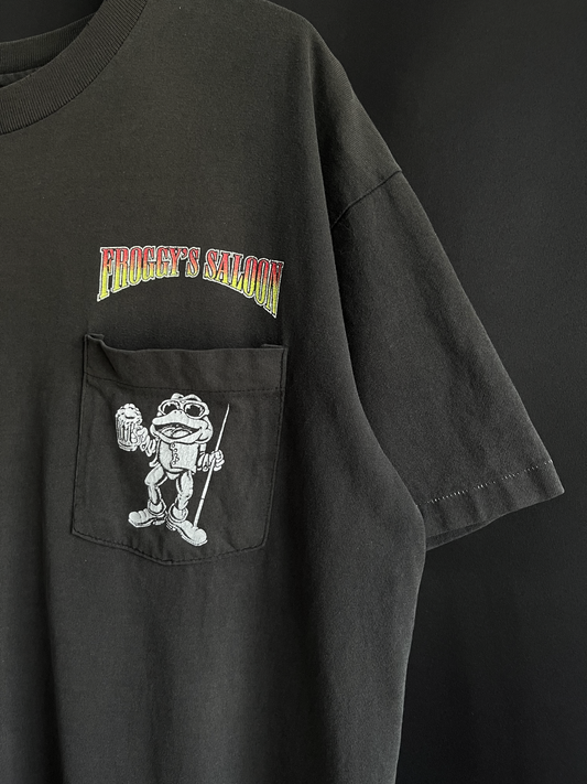 1998 Faded Froggy’s Saloon Bike Week Tee