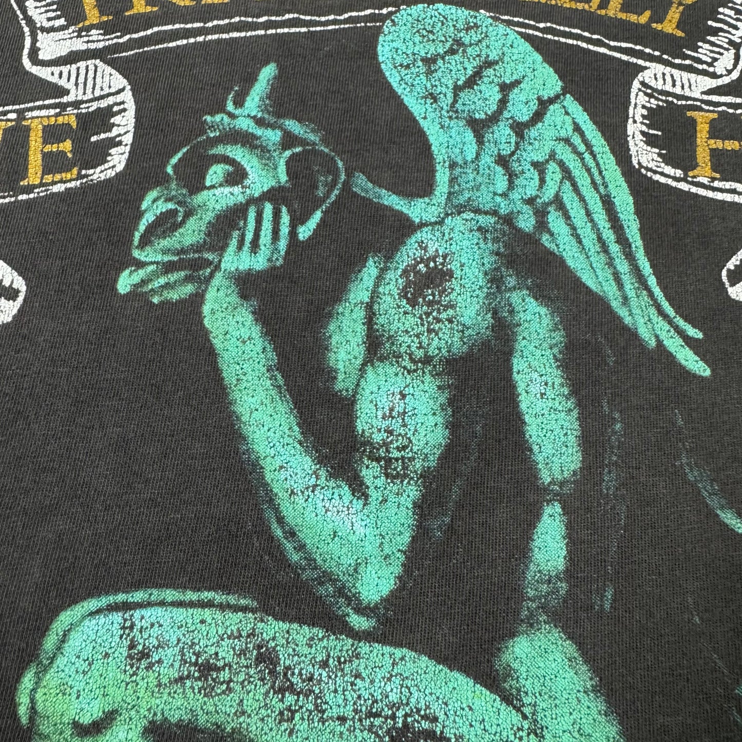 1993 Faded The Tragically Hip Gargoyle Brockum Band Tee