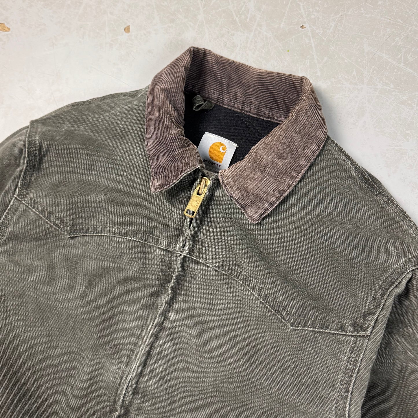 ‘00 Carhartt Santa Fe “Drab” Work Jacket