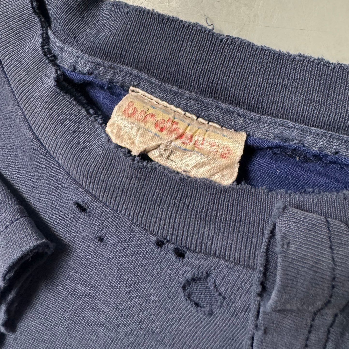 90s Birdhouse Steve Berra “Drunken Bunny” Distressed & Repaired Skate Tee