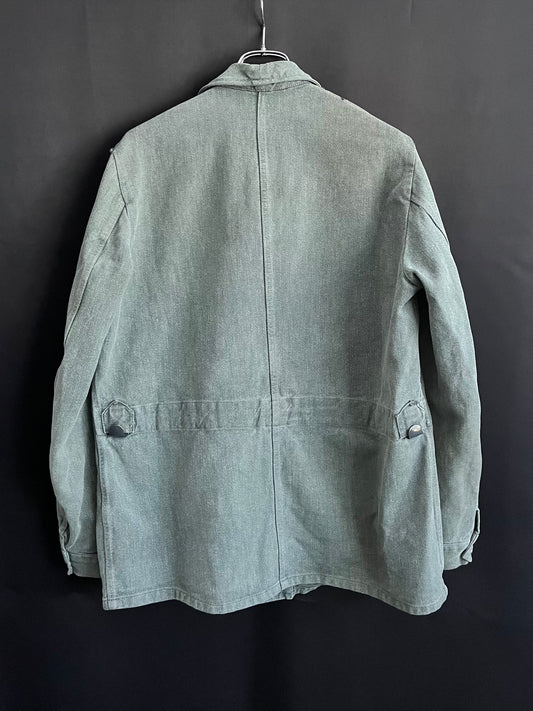 50s/60s Swiss Salt & Pepper Work Shirt