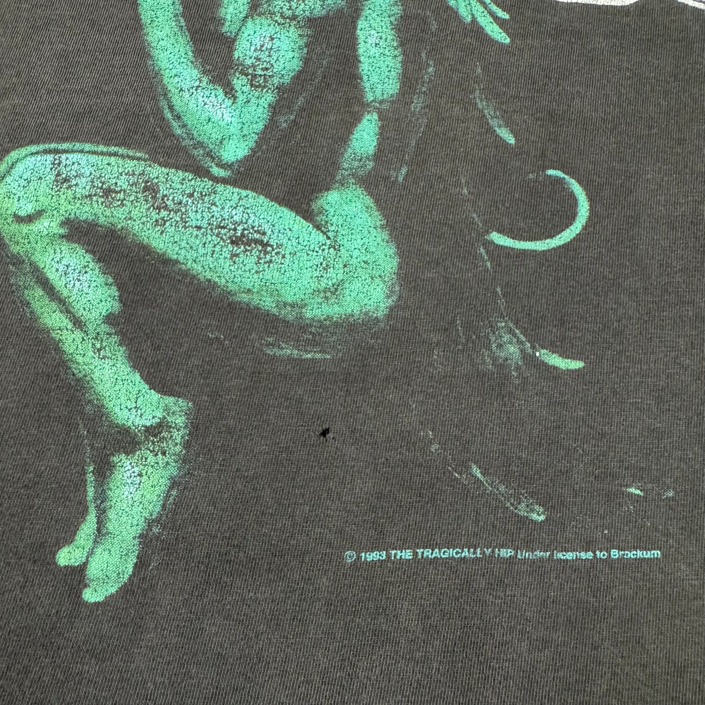 1993 Faded The Tragically Hip Gargoyle Brockum Band Tee