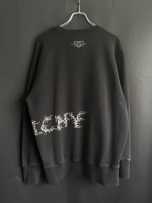 Givenchy Wraparound Logo Crewneck