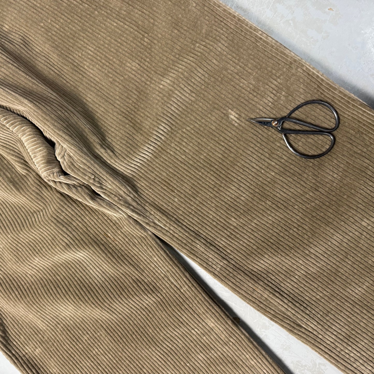 Prada Baggy Corduroy Snap Waist Pants (30-36W)