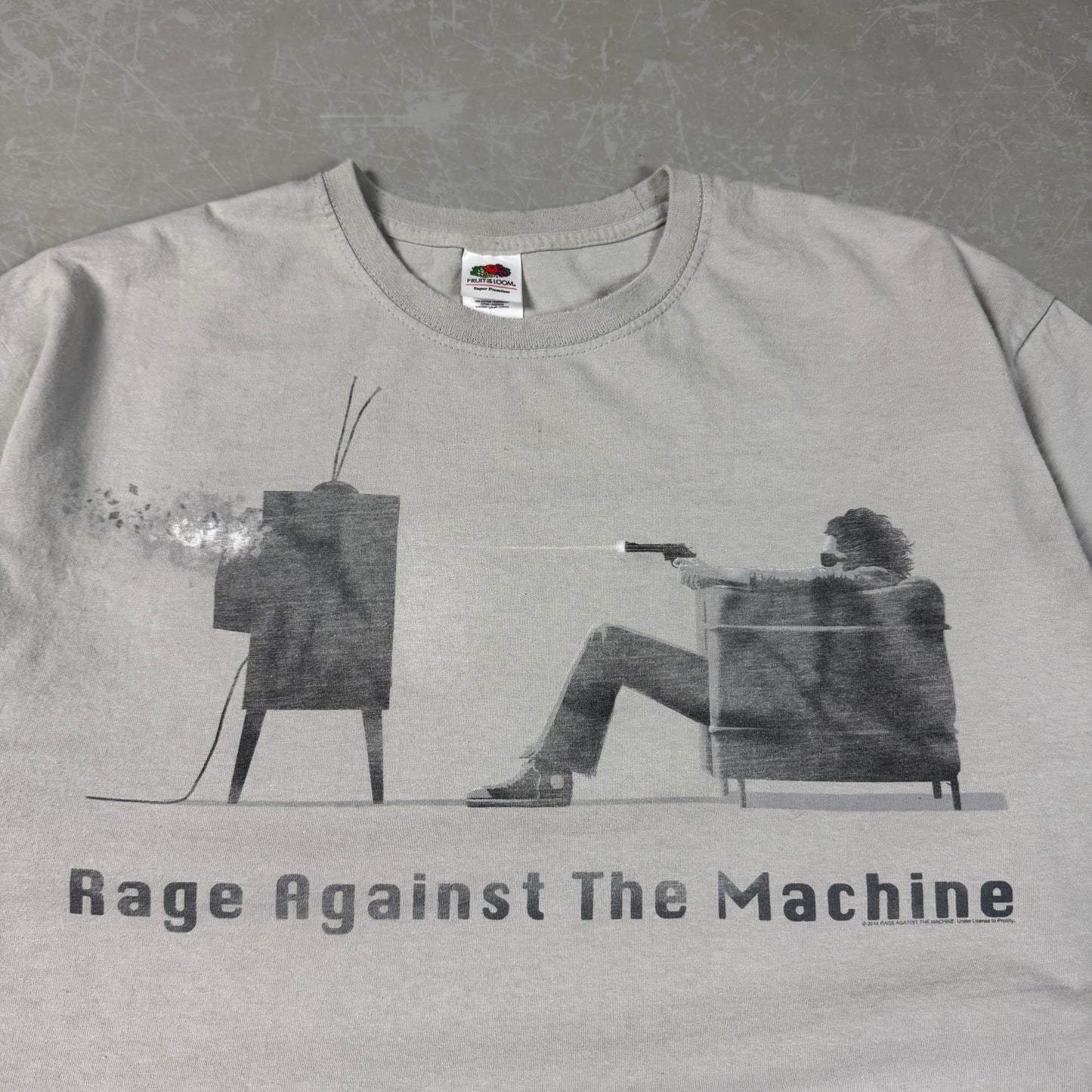 2014 Rage Against The Machine TV Tee