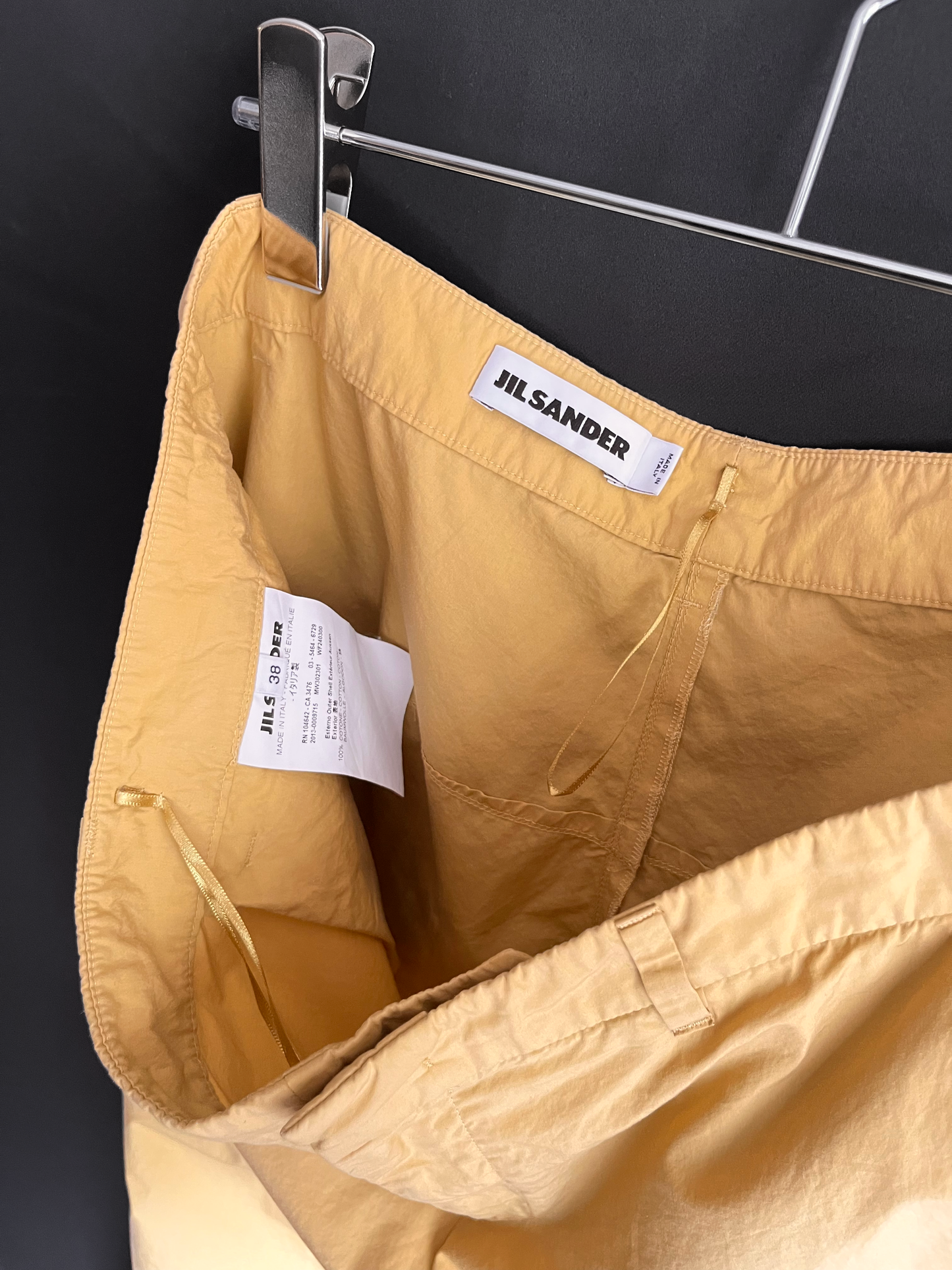 Jil Sander Sheer Cotton Pants