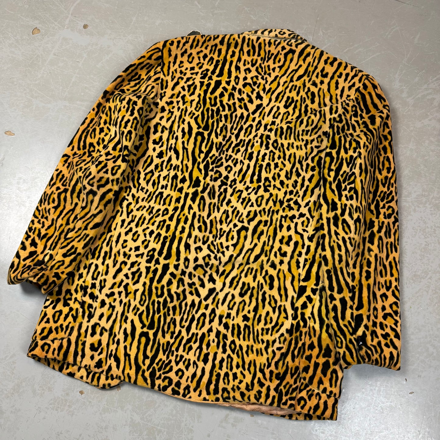 60s Leopard Print Blazer