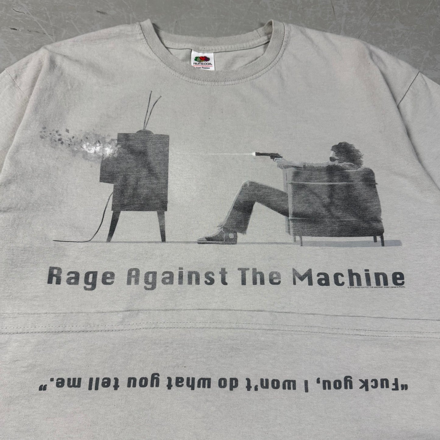2014 Rage Against The Machine TV Tee