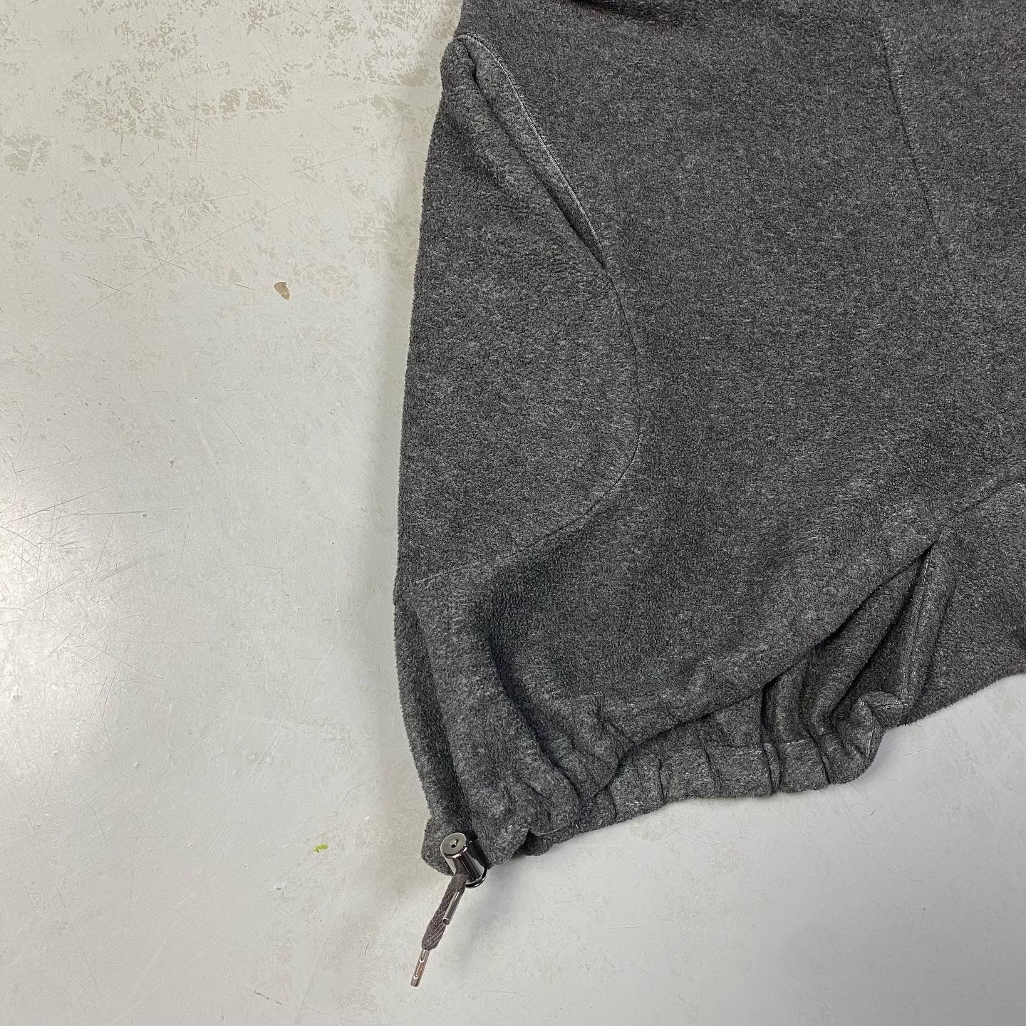 Hussein Chalayan Curved Seam, Reverse Pocket Fleece Shorts image 2