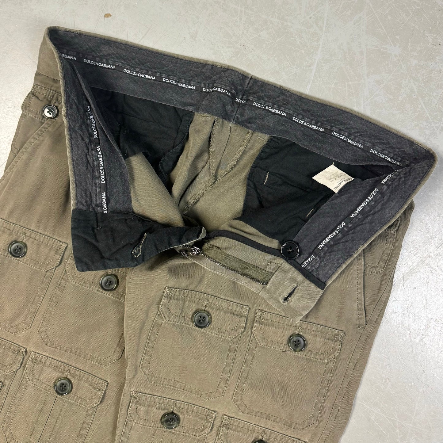 S/S 2008 Dolce & Gabbana 24 Pocket Cargos (33W) image 2