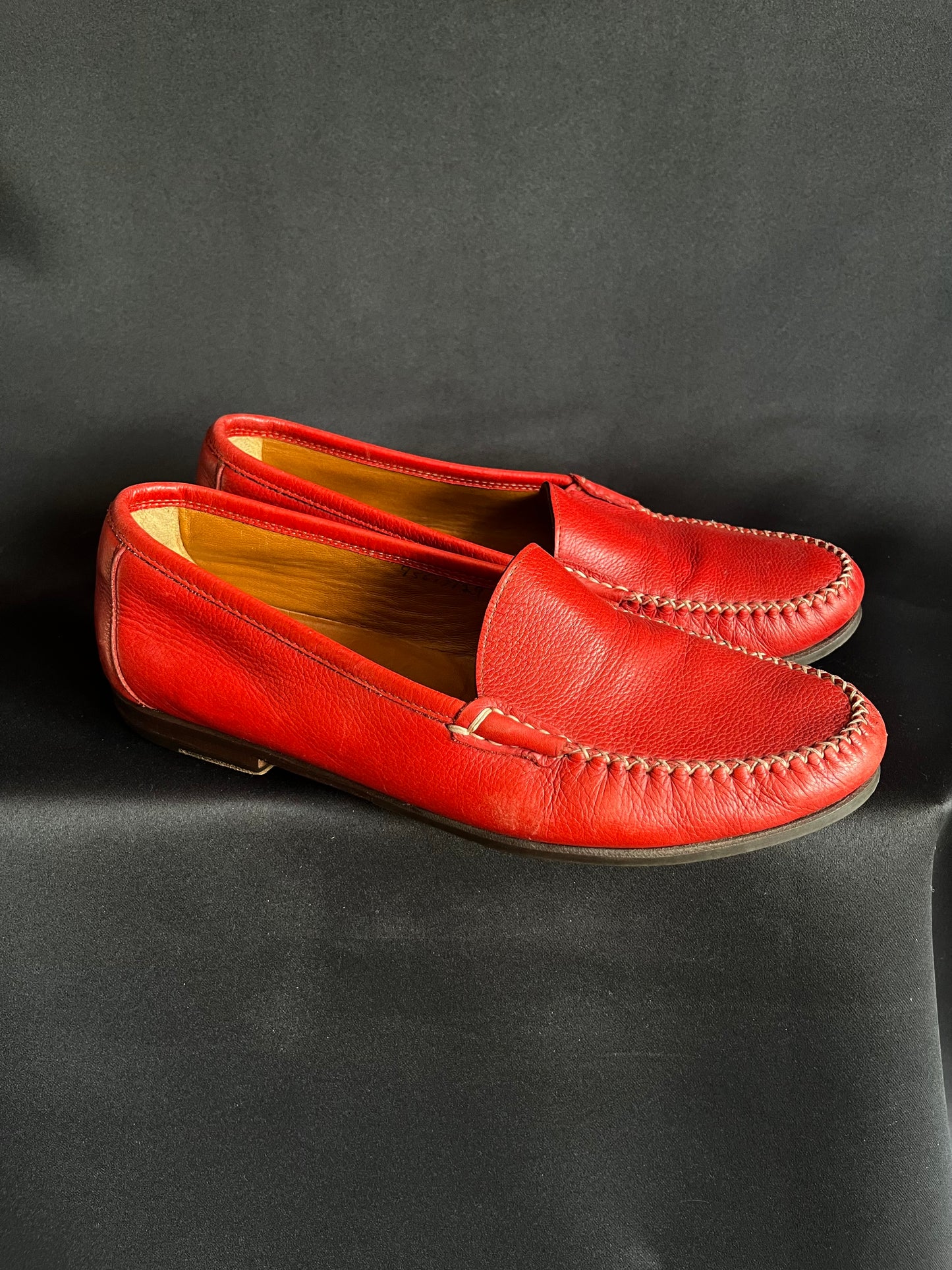 Salvatore Ferragamo Blood Red Leather Loafer (8/8.5US)