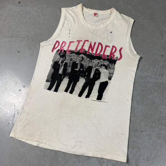 1981 Pretenders USA Tour Cutoff Tee