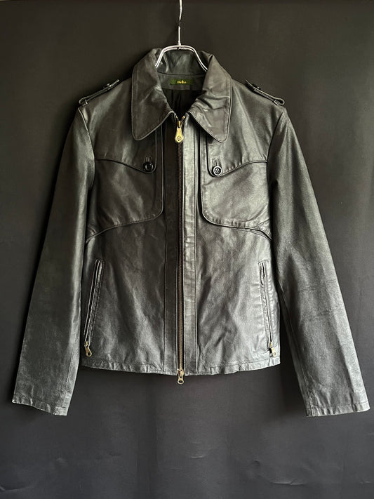 Obelisk JP Gill Paneled Leather Jacket