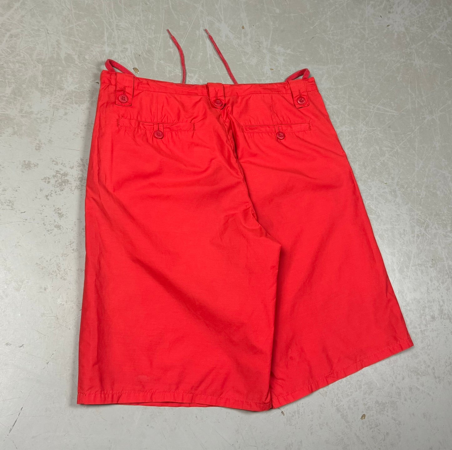 S/S 2000 Helmut Lang Deep Orange Shorts (29-31W) image 1