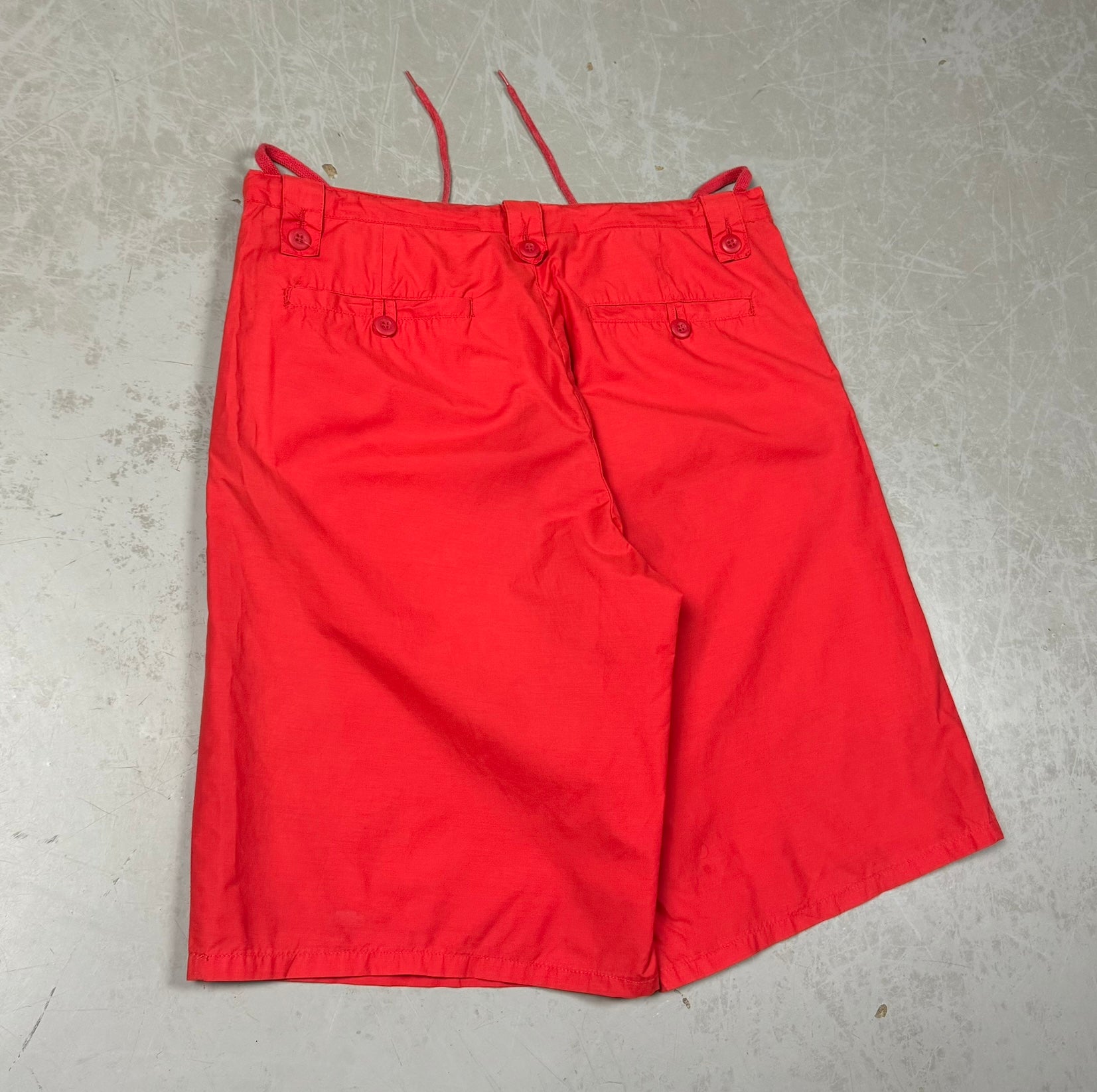 S/S 2000 Helmut Lang Deep Orange Shorts (29-31W) image 1