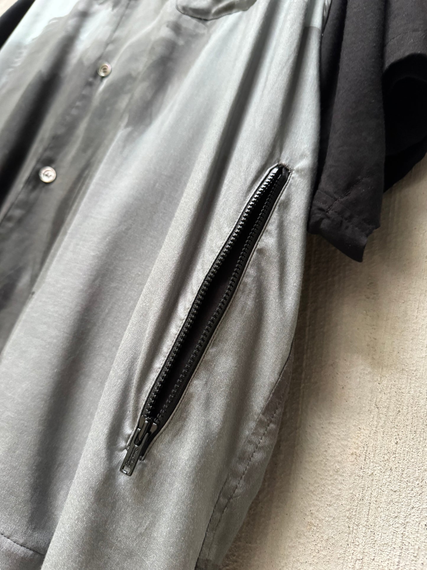 S/S ‘24 Undercover Helen Verhoeven Loop Collar Bowling Shirt