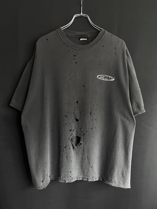 Y2K “Fast as F**k” Distressed Tee