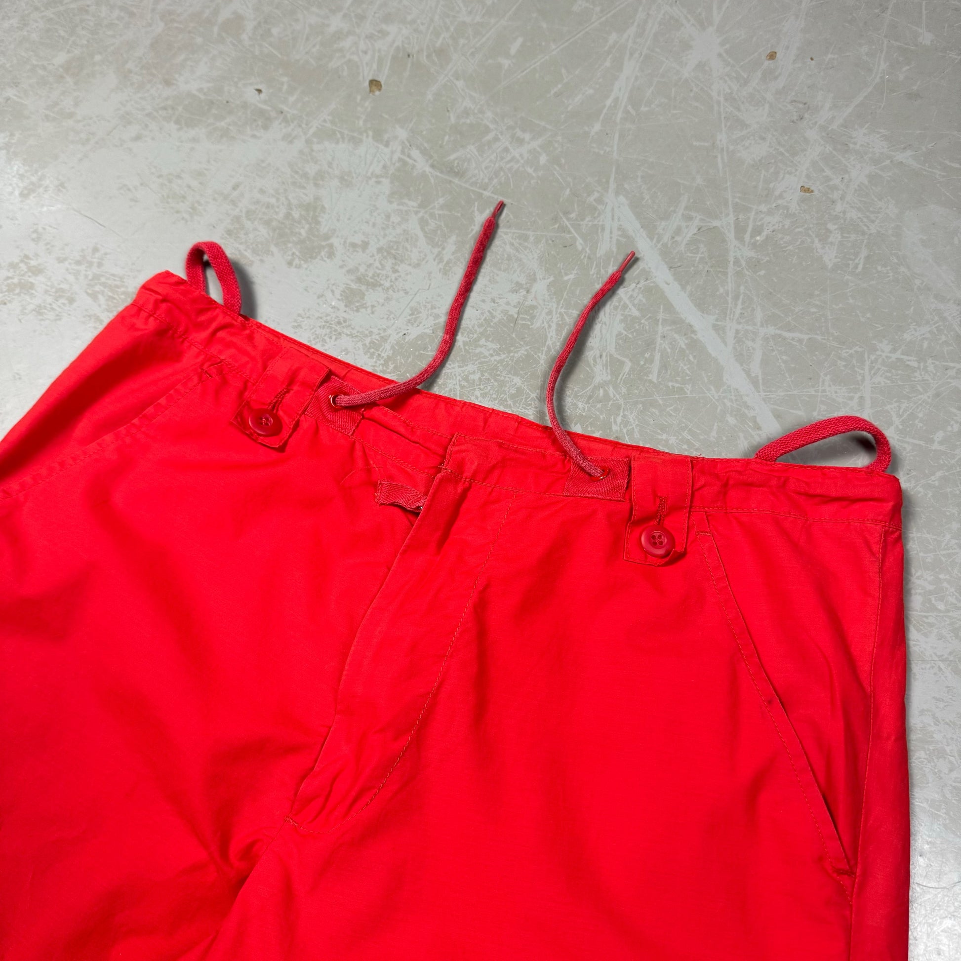 S/S 2000 Helmut Lang Deep Orange Shorts (29-31W) image 2