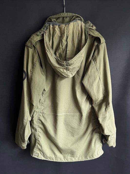 70s/80s Peace & Smiley Patch M65 Fatigue Jacket