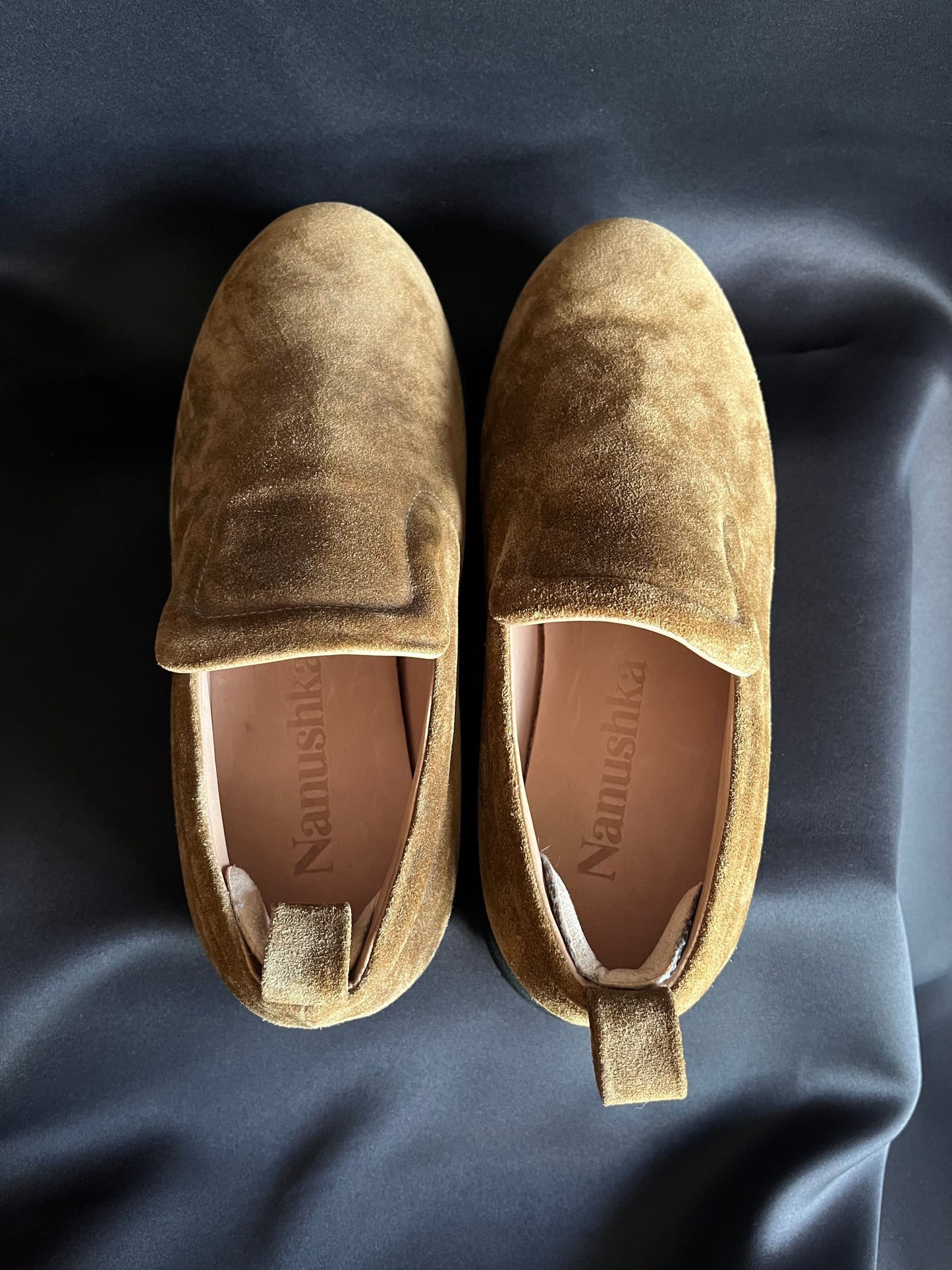Nanushka Padded Suede Loafers Vibram Sole (9/9.5US)