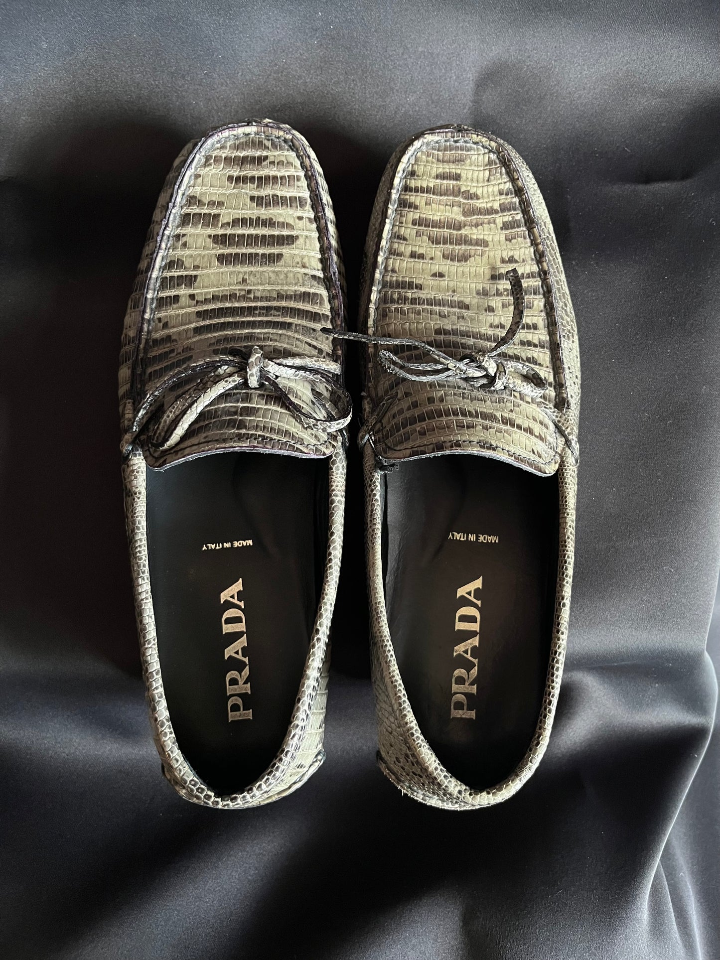Prada Snake Driving Loafers (8.5US)