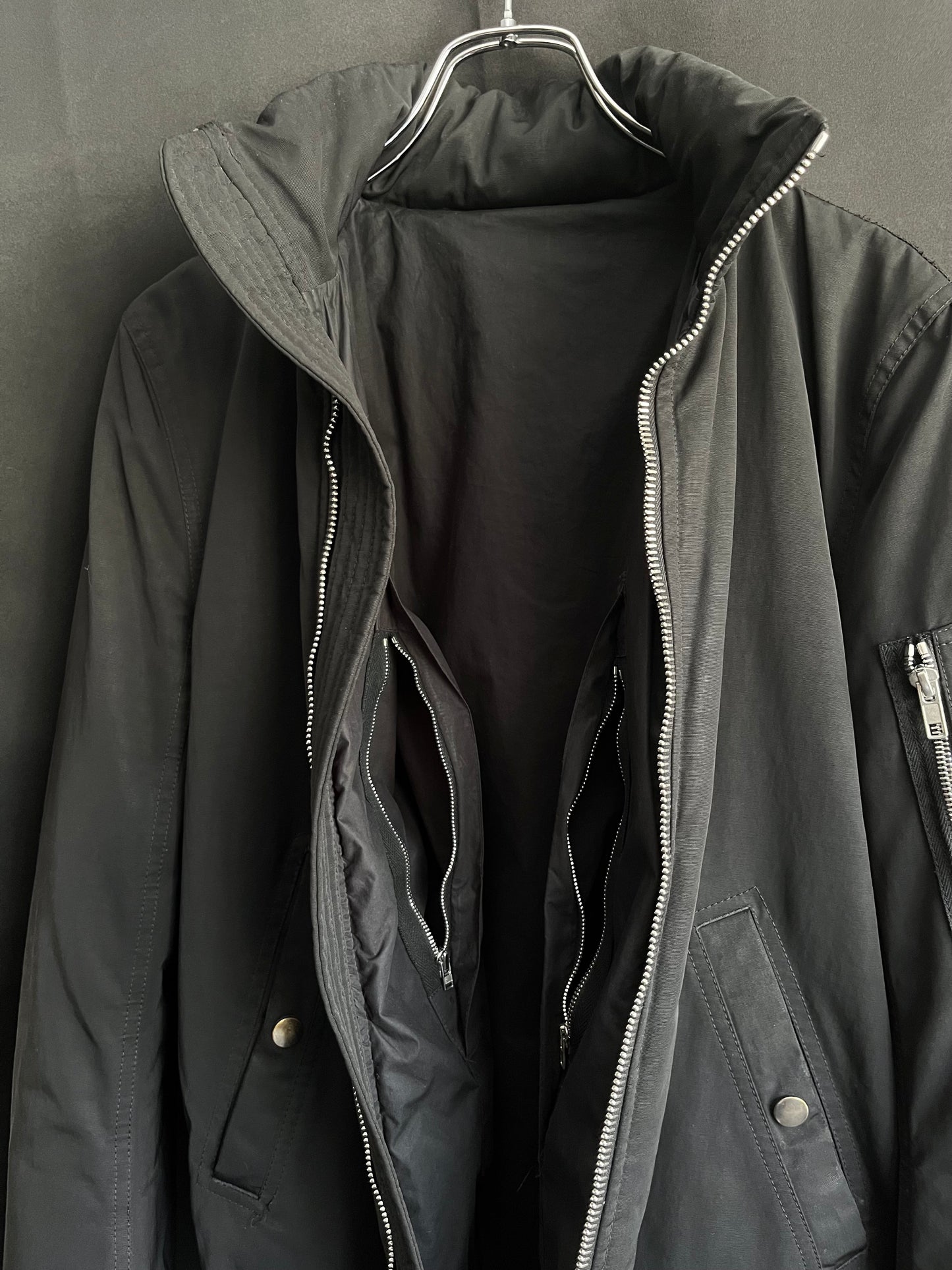 Rick Owens Drkshdw Hooded Flight Bomber