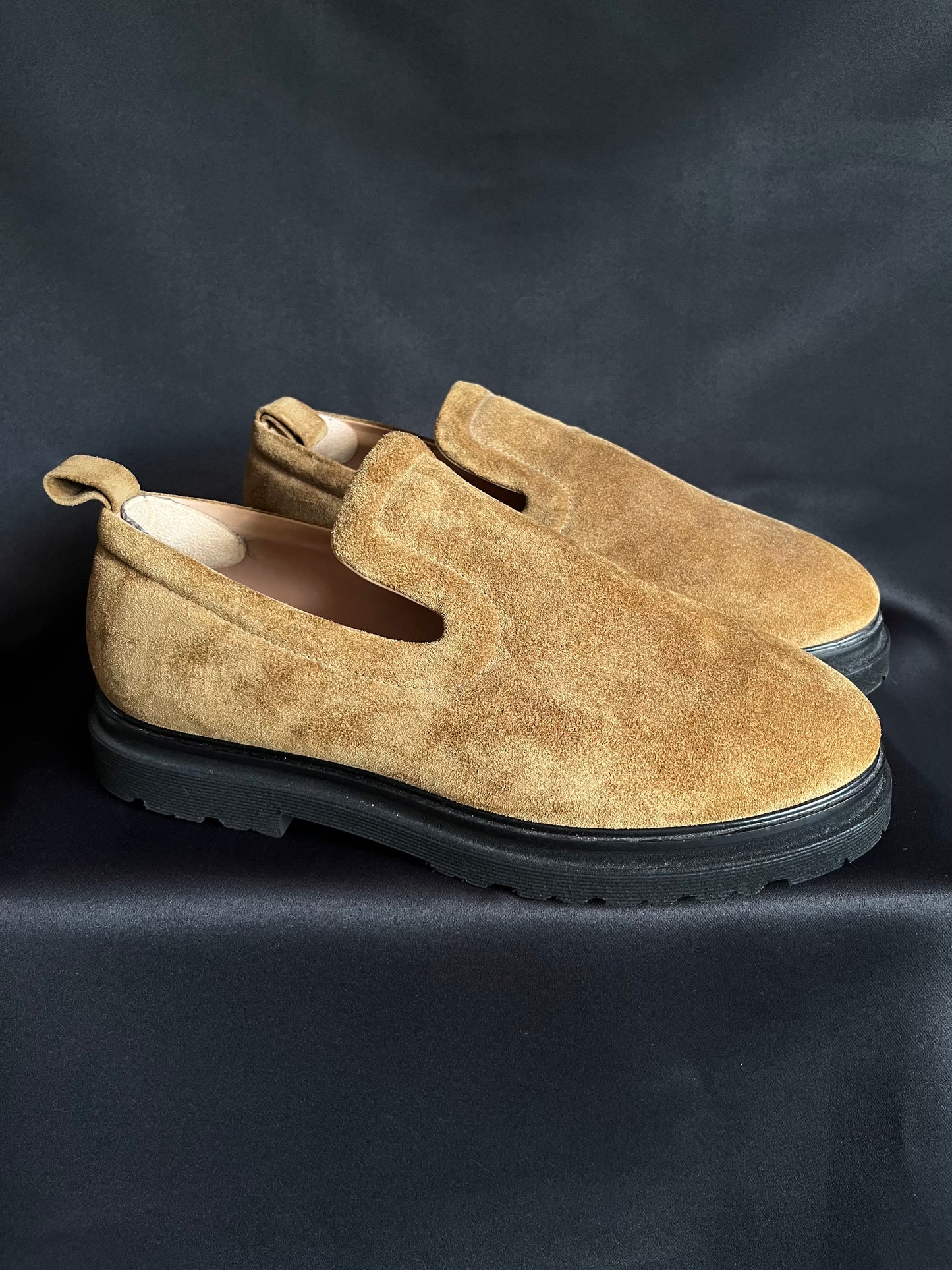 Nanushka Padded Suede Loafers Vibram Sole (9/9.5US)