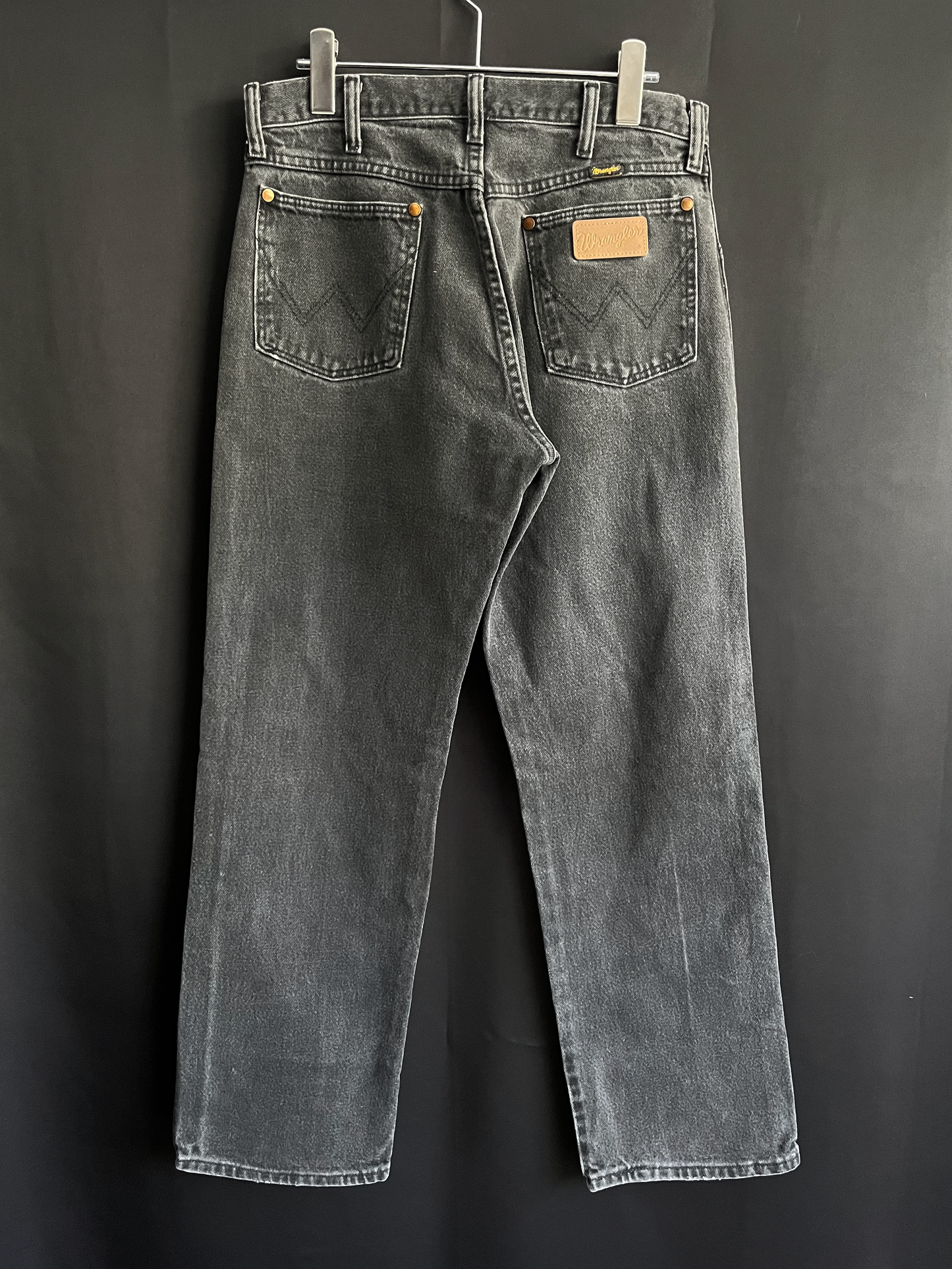 90s Wrangler Charcoal Faded Denim (30W)