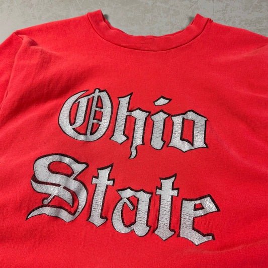 80s Ohio State Olde English Font Crewneck