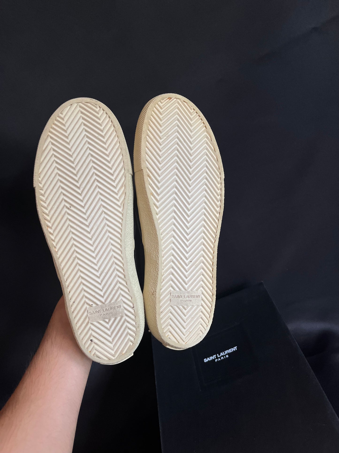 Saint Laurent “Croc Skate” Leather Slip On (7.5/8US)